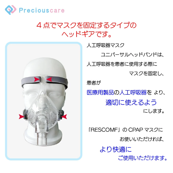 CPAP用マスク、ヘッドギア、エアチューブセット www.krzysztofbialy.com